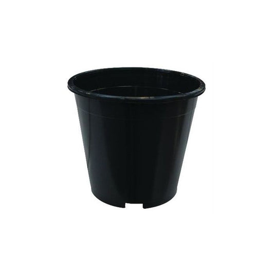 Round Black 15l Pot