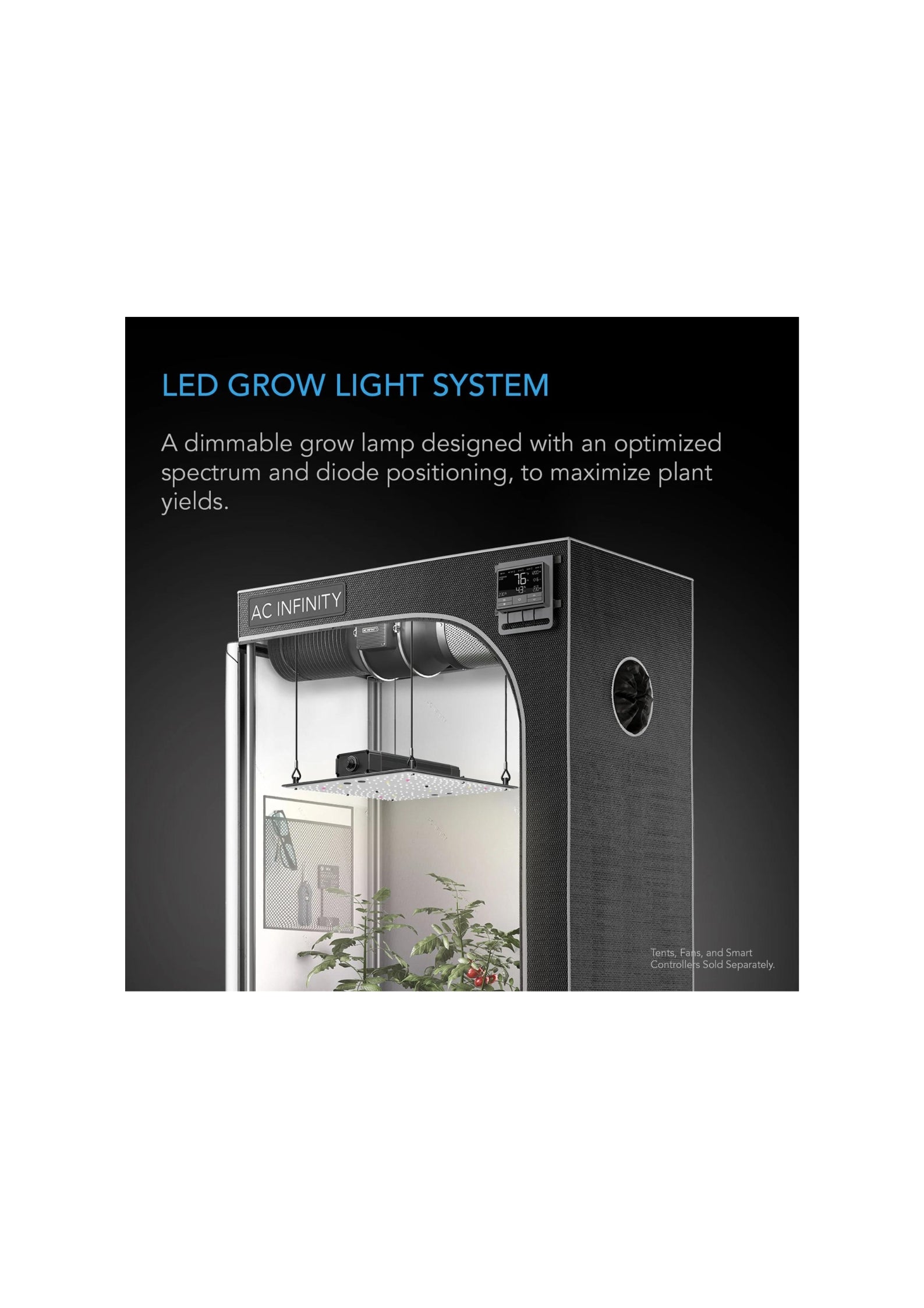 Ionboard S22 Full Spectrum LED Grow Light 100w