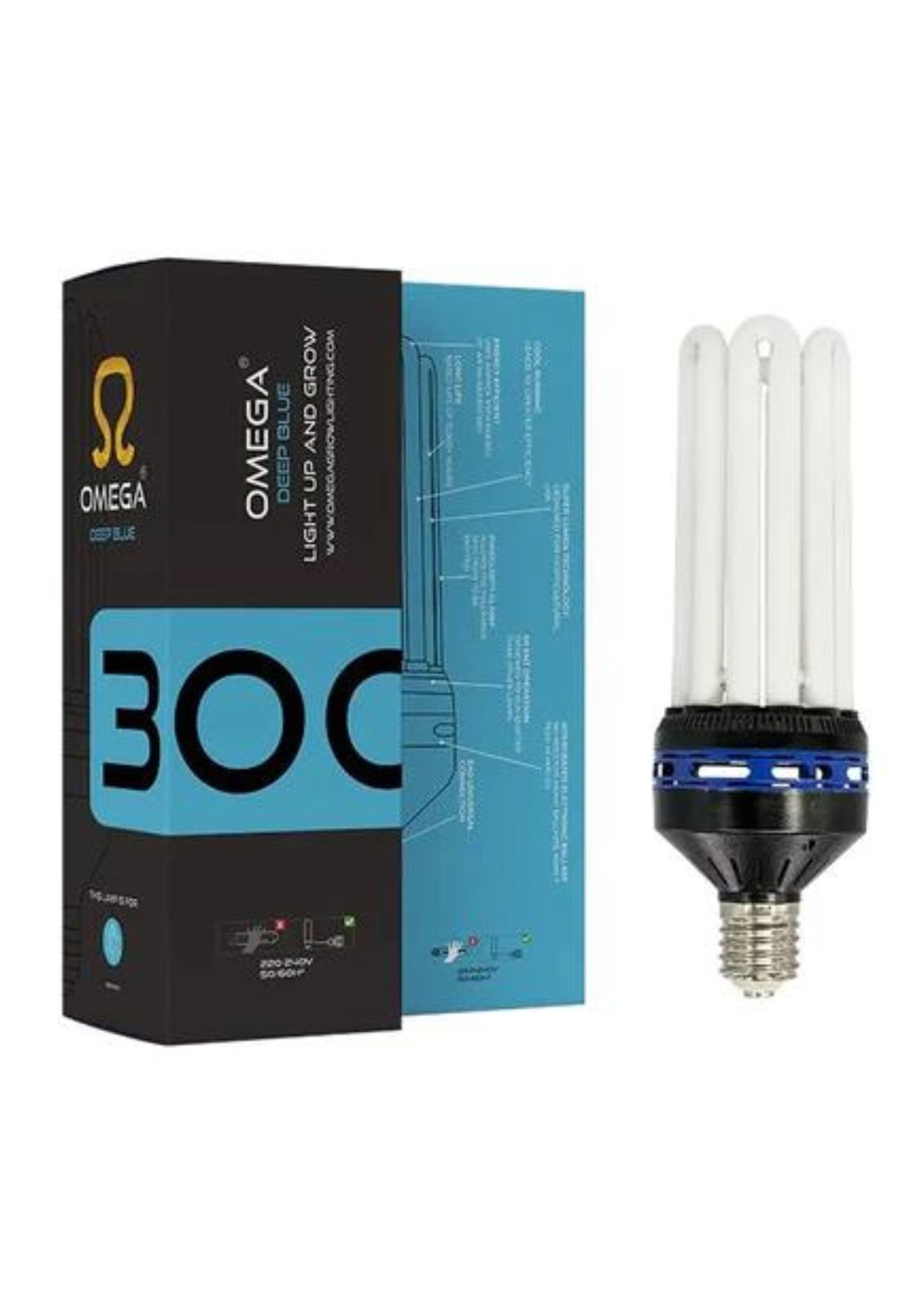 Omega Deep Blue CFL Lamps