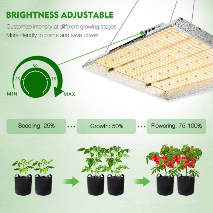 TSW2000 Quantum Board Vollspektrum-LED 300 W Mars Hydro